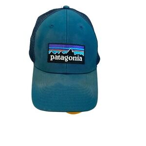 Patagonia Faded p6 Logo Snapback Trucker Hat